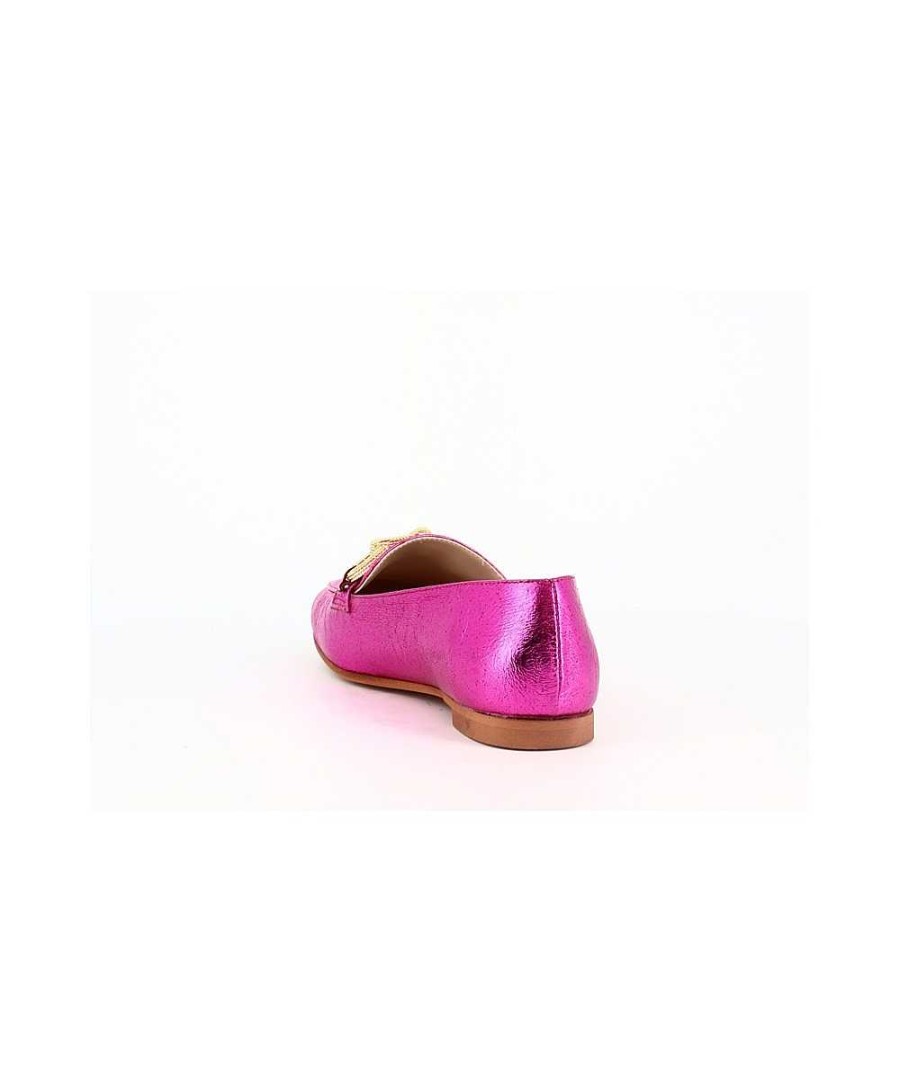 Mocassins | Osmose Marilou Vernis Crack Fuxia-Mocassin