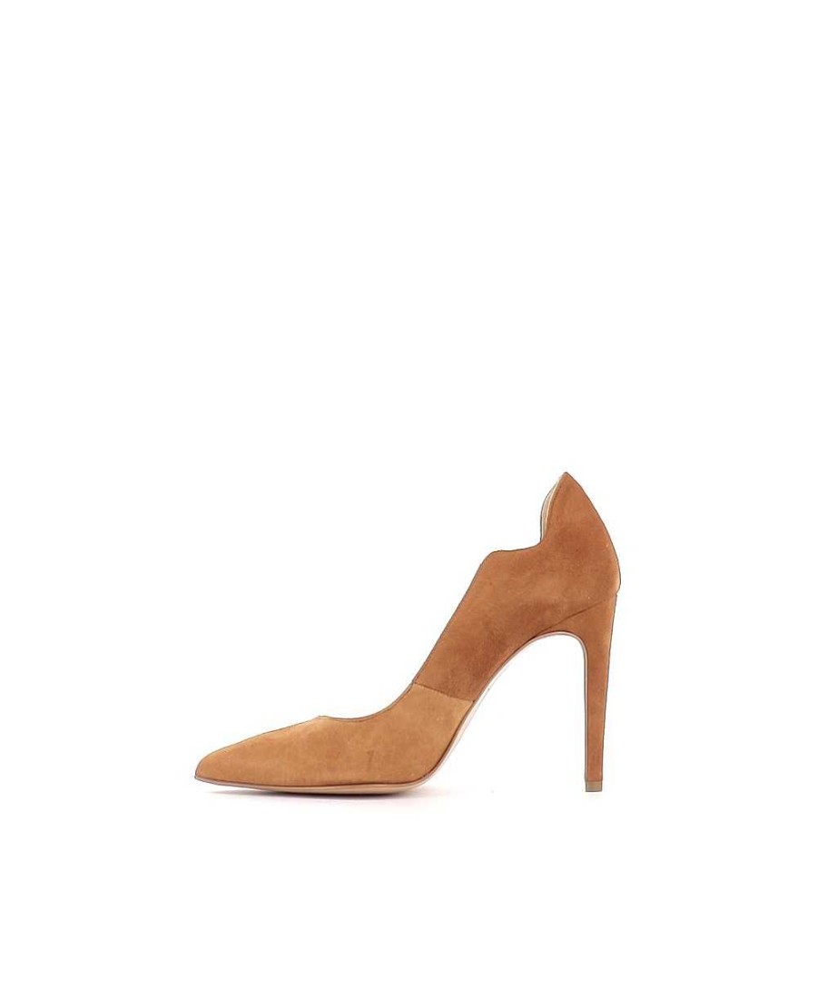 Pompen | Osmose Eden Pump Suede Camel