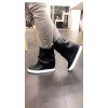 Sneakers | Osmose Urban Chic 2 In 1 Enkellaars: Compenseer Glamour- En Sportkleding Osmose Paris