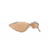 Pompen | Osmose Beige Plexi Pyhton Lederen Pomp, Transparantie En Elegantie Osmose Paris.