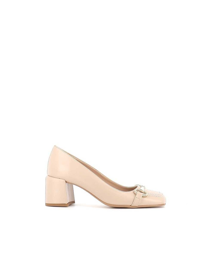 Pompen | Osmose Angelina Pump Beige Leer