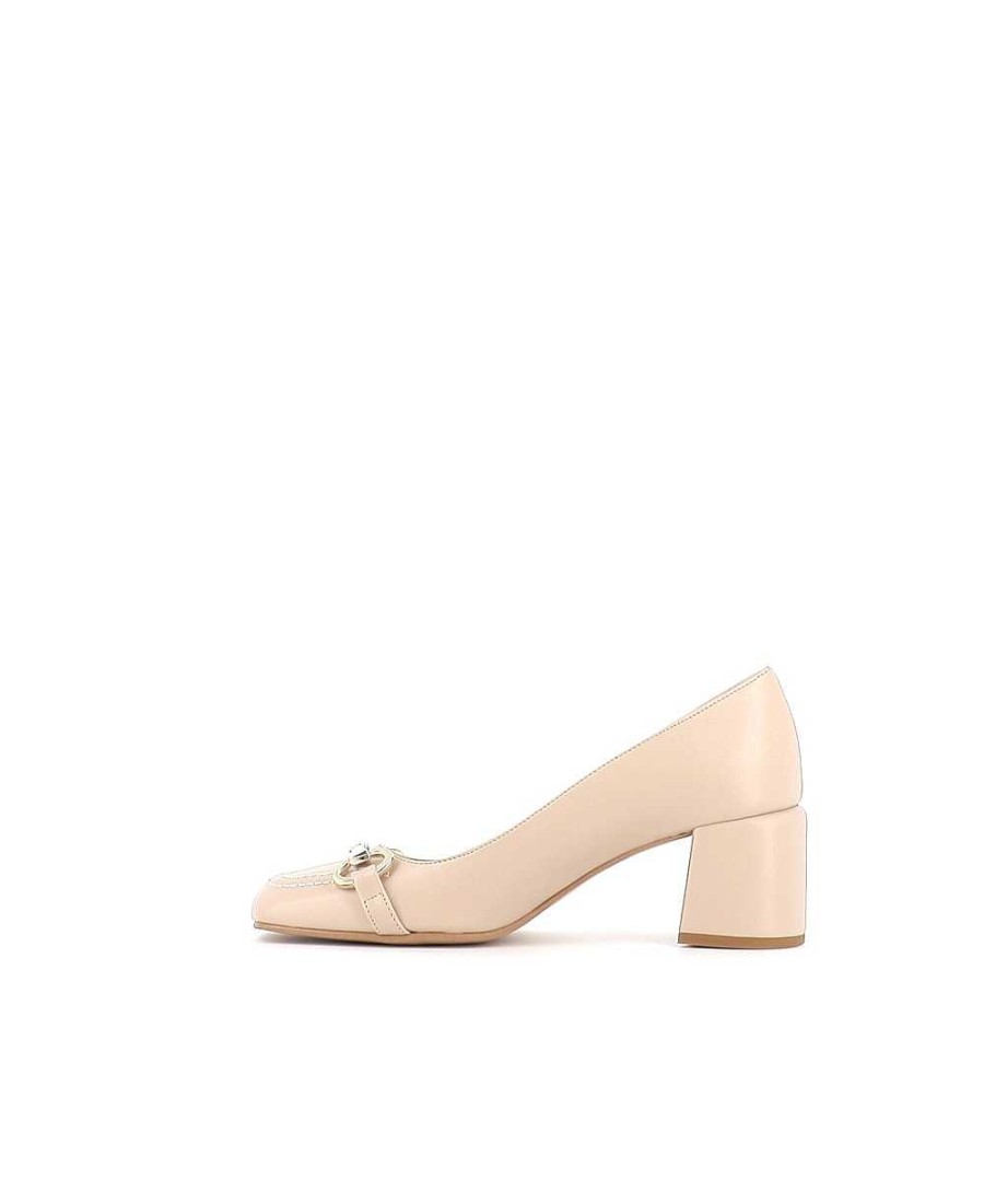 Pompen | Osmose Angelina Pump Beige Leer