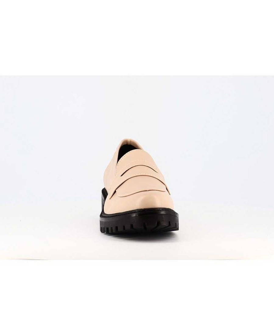 Mocassins | Osmose Beige Veganistisch Lederen Mocassin