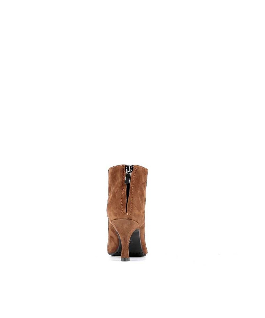 Laarzen - Enkellaarzen | Osmose Mary Brown Suede Enkellaars