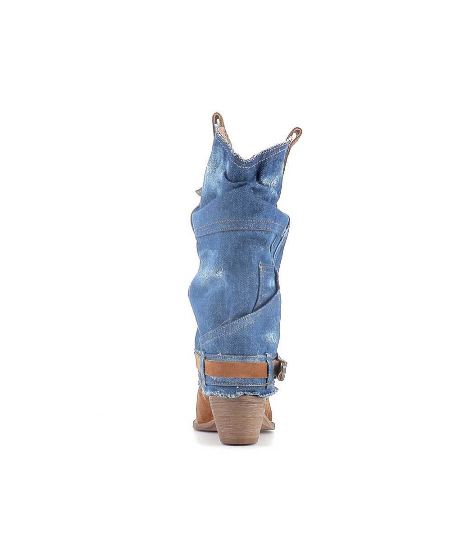 Tiags | Osmose Tiag Texa Bruin Suede En Denim